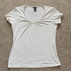 Ann Taylor cream shirt